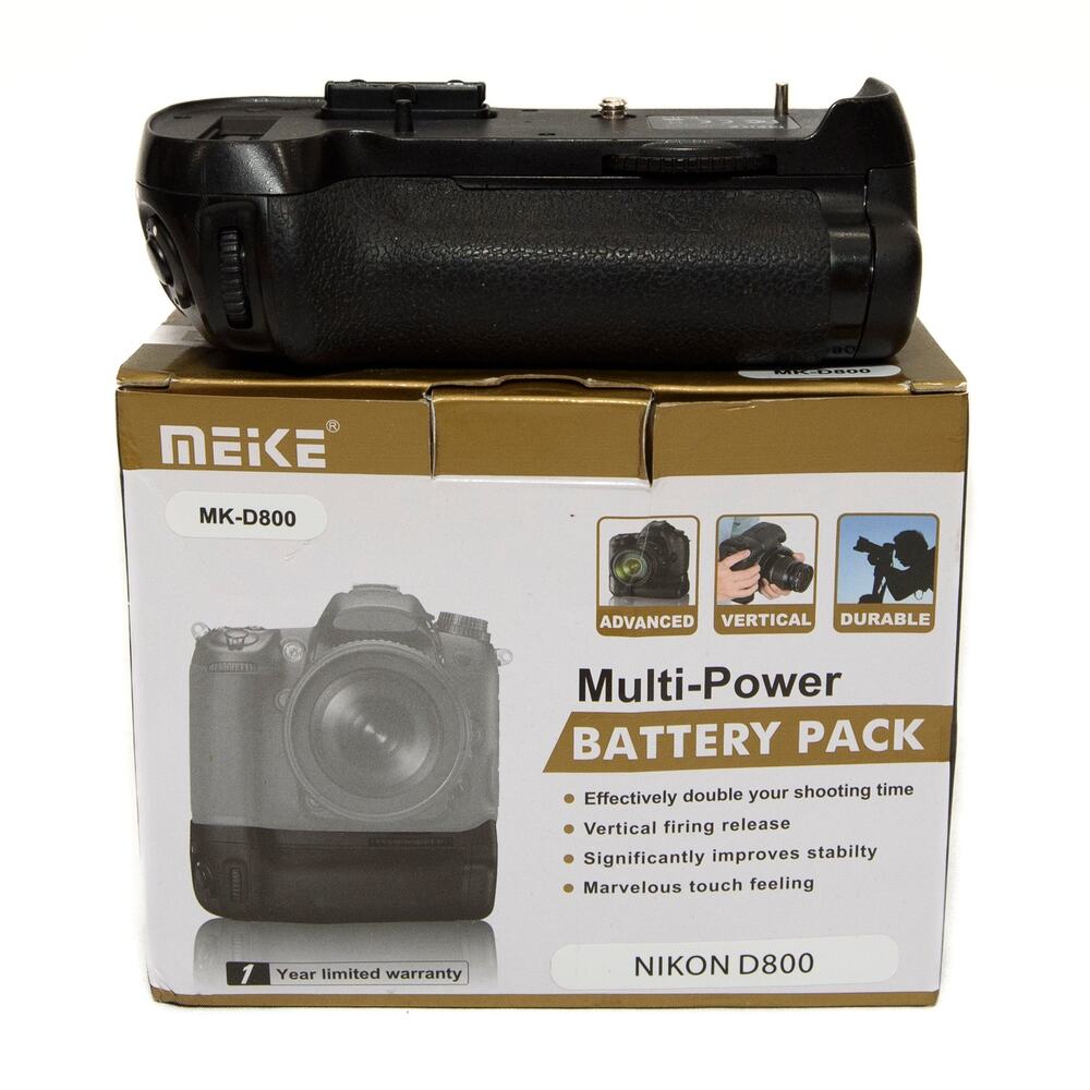 Meike MK-D800 Multi-Power Battery Grip For Nikon D800 D800E D810 DSLR Camera